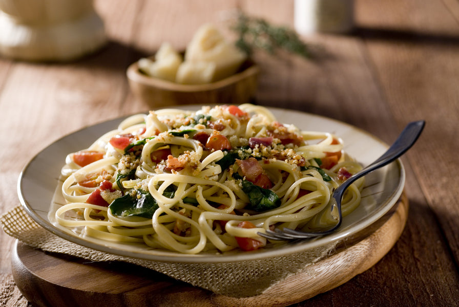 Bacon & Tomato Balsamic Pasta