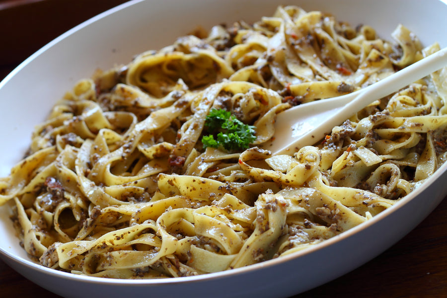 Balsamic Mushroom Pasta