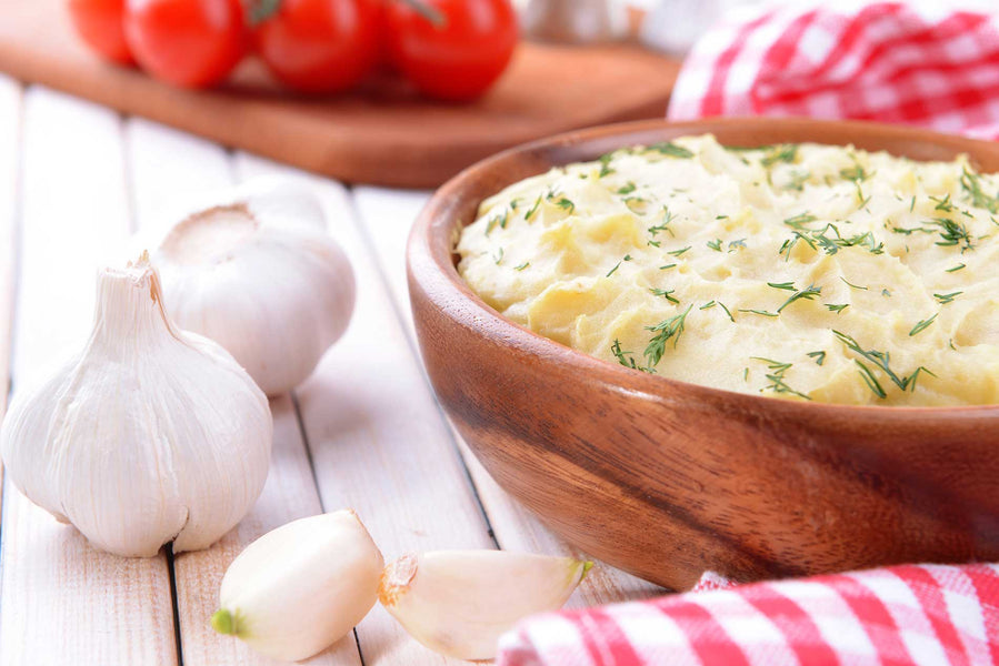 Better Than Restaurant Garlic Mashed Potatoes Recipe