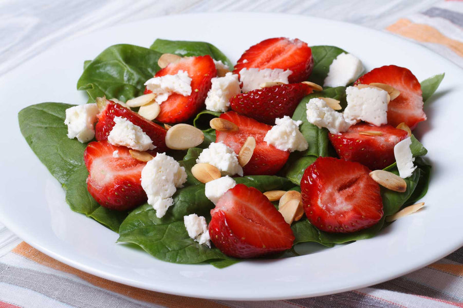 Strawberry Blue Cheese Salad