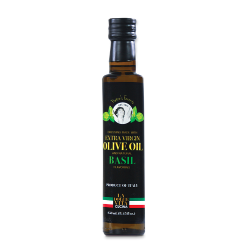 Basil Flavored Olive Oil